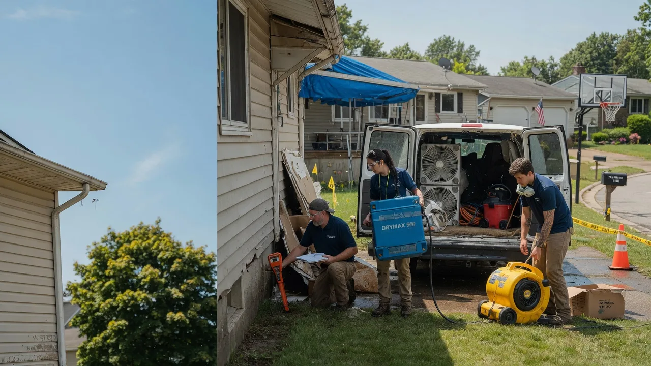 Ceiling Leak Cleanup in Saint Meinrad, IN near me